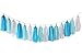 Parlie Blue Birthday Party Decorations, Birthday Party Supplies, Parlie 45pcs Party Decors and Supplies, Set includes Happy Birthday Banner, Paper Tassels, Pompoms and Garland Stars for Boys Blue