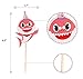 36 pieces Shark Cupcake Toppers Shark Theme Party Supplies- Shark Family Baby Shower Baby Party Decoration