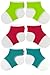 Sock Ons Clever Little Things That Keep Baby Socks On! 3 Pack Brights 6-12 Months