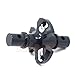 3Racing Aluminum Solid Axle 1Pc Black For Sakura D4 AWD RWD #SAK-D4809/BK