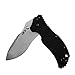 Zero Tolerance G-10 Pocket Knife (0350SW); 3.25 In. S30V Stonewashed Finished Steel Blade with Textured G-10 Handle; SpeedSafe Assisted Open with Flipper; Liner Lock, Quad-Mount Pocketclip; 6.2 oz