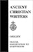Prayer; Exhortation to Martyrdom (Ancient Christian Writers series, No. 19)