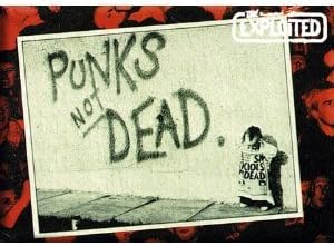 HUGE LAMINATED / ENCAPSULATED The Exploited POSTER measures approx 33 x 23 inches (84.5 x 59cm)