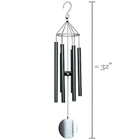 TIAAN Large Outdoor Musical Windchime, 32" Wonderful Grace Windchime, Relaxing Mind Wind Chimes, C Tone