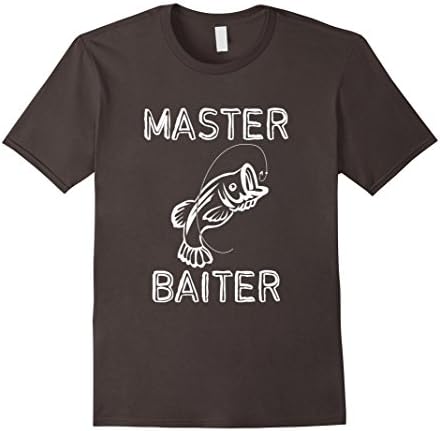 Mens Master Baiter T Shirt XL Asphalt