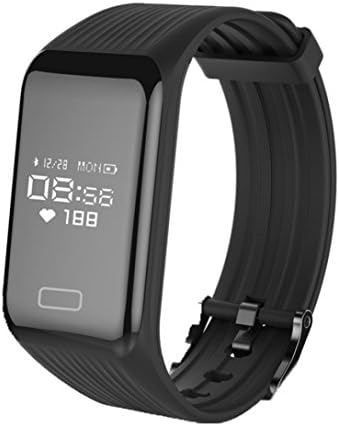 Zeshlla Activity Tracker Smart Band With Blood Pressure Oxygen Heart Rate Sleep Monitor Smart Watch IP68 Waterproof Bluetooth Sport Smart Band Bracelet for Men Women and Kids (Black)