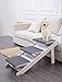 PAWLAND 2-in-1 Portable Folding Pet Stairs for Dogs, Cats, high beds, Wood Pet Safety Beside Dog Ramp, Dog Steps, Easy Climb Pet Step Stool (White)thumb 2