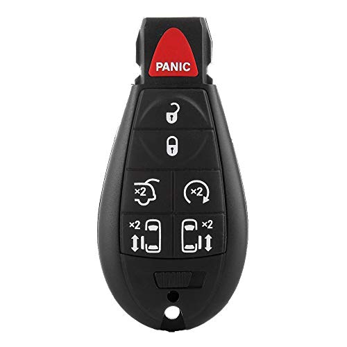 Dodge Genuine Grand Caravan Fobik Key 7B for FCC# IYZ-C01C - 433 MHz (Certified Refurbished) - Thumbnail 2