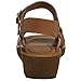KORK-EASE Women's Myrna Buff on Suede Wedge Sandal