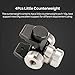 Univer Gimbal Counterweight for Zhiyun Smooth 4,Feiyu Vimble 2, DJI Osmo Mobile 2 Adjustbale Gimbal Stabilizer Moment Anamorphic Lens Photography Movie up to 75g