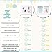 Baby Handprint Kit, Sungwoo Baby Footprint Kit Picture Frame with 2 Ink Pads, Baby Keepsake Photo Frames for Newborn Girls & Boys Shower Registry, Personalized Baby Gifts