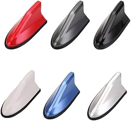 Xhuliwq ユニバーサルfm信号増幅器カーラジオアンテナアンテナ車の屋根の装飾自動側の交換6色 B0nyqcrm 1 4円