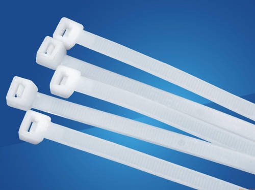 200mm long Natural / white Cable Ties 100PK