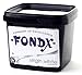 FONDX Rolled Fondant 2 lb - Vanilla Flavor, Virgin White