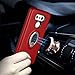 LG G6 Case,SUSAA Hybrid Defender 360 Degree Metal Ring Holder Kickstand Full Body Protection Phone Cover Case for LG G6 (2017) (Red)