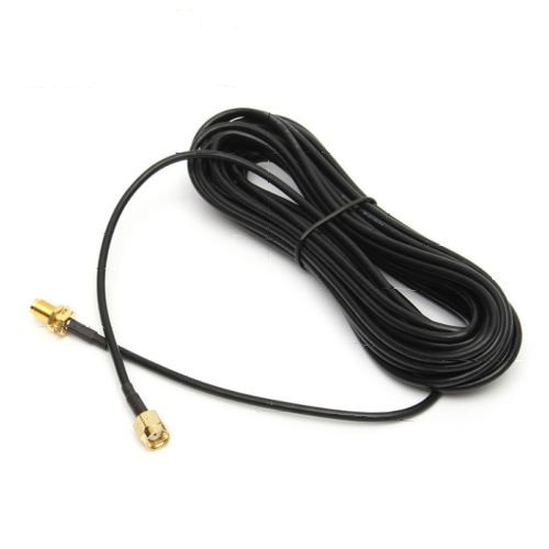 RP-SMA RG58 Male to Female WiFi Router Booster Repeater Antenna Adapter Cable 50 feet USA Shipping