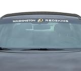 NFL Washington Redskins Windshield Decal, Maroon, Standard