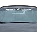 NFL Washington Redskins Windshield Decal, Maroon, Standard