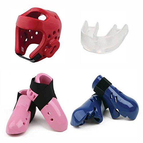 MASTERLINE Foam Dipped Sparring Gear Set - red - Adult-Medium