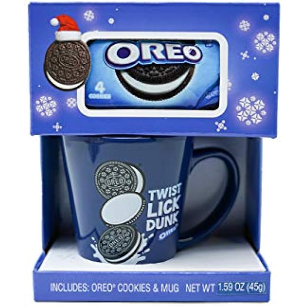 Oreo Coffee Mug Cookie Gift Set, Fun Dunking Cup For Kids, Adults