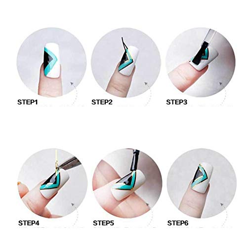 If you're searching for an effortless way to create stunning nail art designs, this nail art decoration sticker may be just what you need. Offering 24 bright and bold colors to choose from, you can easily design your own patterns, highlights, and more. The best part is, no glue is required - this sticker features self-sticking and strong viscosity technology for easy application. Made from high-quality metal wire, this versatile nail art sticker is both clean and convenient to use. Suitable for both home and professional use, it is perfect for anyone looking to enhance their nail art game. Make your nails colorful and beautiful with this amazing nail art decoration sticker today.