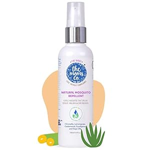 The Moms Co. Natural Mosquito Repellent for Babies Spray | Power of 5 Natural Oils | Australia-Certified Toxin-Free…