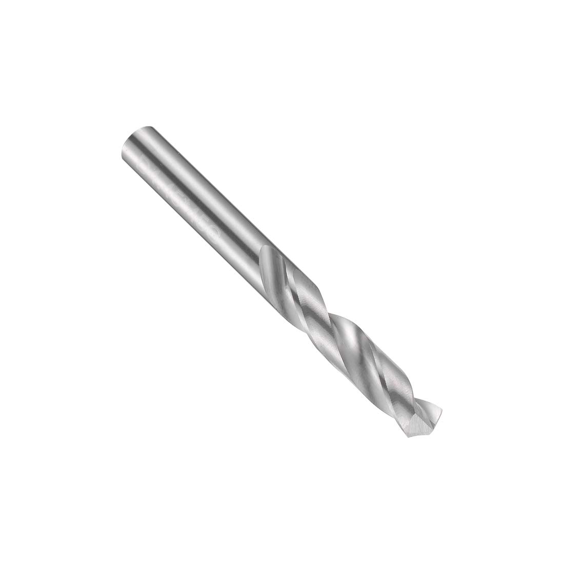 sourcing map 4.45mm Solid Carbide Drill Bits Straight Shank for Stainless Steel Alloy Hard Steel, Hardened to 50 HRC