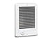 Cadet Com-Pak Electric Wall Heater Complete Unit With Thermostat (Model: CSC102TW, Part: 67505), 3415/2560 BTU, 240/208 Volt, 1000/750 Watt, White