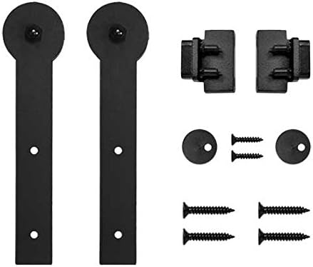 Miniature Rolling Door Hardware Kit for furniture application (Round Stick)