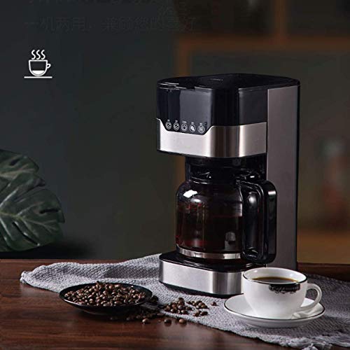 DSY Filterkaffeemaschine, 1,5L Kaffeemaschine 24H Programmierbarer Smart Tropte Kaffeebrauer Mit Lcd-Display-Glas… – Bild 3