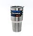 ColdSteel 30oz Tumbler Travel Coffee Mug Double Wall Vacuum Insulated Stainless Steel with Bonus Travel Mug Handle, Stainless Steel Straw and Cleaning Brush – Thermos for Hot & Cold Drinks