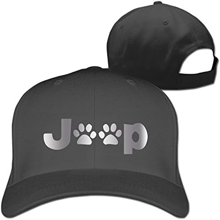 Jeep Wrangler Cat Dog Paw P Platinum Style Baseball Snapback Cap
