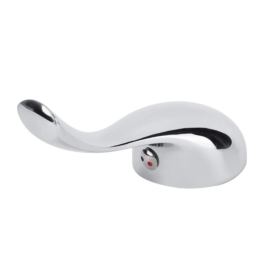 Segutage Bathroom Faucet Handle for 35mm Valve Core, Zinc Alloy Hot Cold Water Tap Handle, Broken or Damaged Kitchen Sink Tap Top Head Covers Replacement for Bathroom Toilet