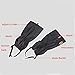 JTENG High Snow Leg Gaiters Double Sealed Velcro Zippered Closure TPU Strap Waterproof Leg gatiers Hiking Ski