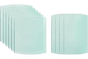 YVACYT 10pcs 216326 Helmet Outside Clear Lens Cover Compatible for MP-10, EIite, Miller，DigltaleIite, and Tltanium Series Welding Helmets