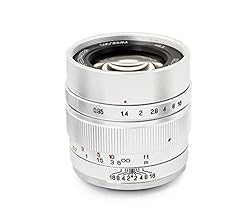 See Mitakon (Zhongyi) Speedmaster 35mm F0.95 for Fuji X mount Mirrorless Super Large Aperture Fashion Silver mark II Details