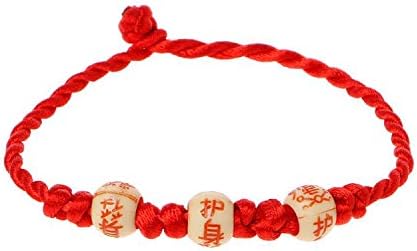HOUBL Handmade Kabbalah Red String Braided Lucky Bracelet Protection for Good Luck Amulet Jewelry Exquisite Bracelet