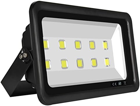 500W LED Flood Light Outdoor Indoor,35000lm Super Bright Led Flood Landscape Lighting,IP65 Waterproof Security Light,Spotlight For Garden Yard Parking Lot Playground Daylight,AC85-265V,Black,Betopwe
