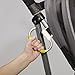 OXO Tot Non Slip Handy Stroller Hook and Handle,Silver/Green