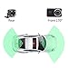 Full HD 1080P Front + VGA Rear 290 Degree Super Wide Angle Car Dash Cam with 4.0