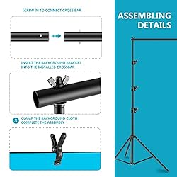 Neewer 8.5x10ft Backdrop Stand Support Continuous