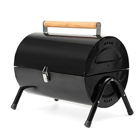 Egab Camping Outdoor Charcoal Round Barbeque Grill