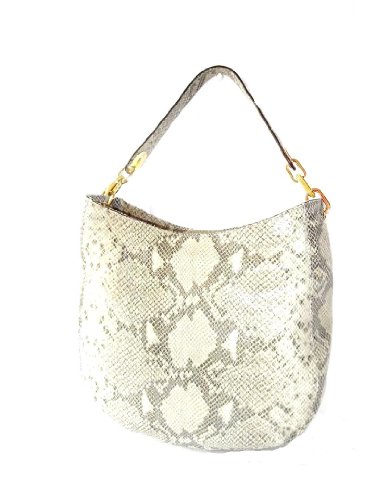 Michael Kors Medium Fulton Hobo in Angora Embellished, 30F2TFTH6E