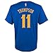 Klay Thompson Youth Golden State Warriors Blue Name and Number Jersey T-Shirt (Medium)