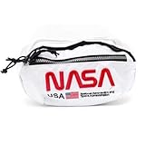 Hudson Outwear NASA Worm Logo Sling Fanny Pack White h7052412-wht (Size AC)