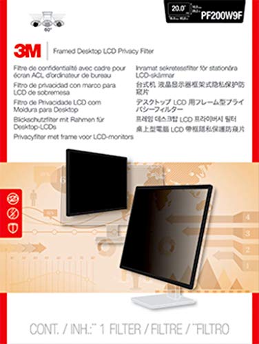 3M Framed Privacy Filter for 20″ Widescreen Monitor (PF200W9F)