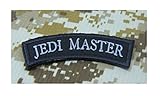 JEDI MASTER Tab Tactical NSWDG SWAT NAVY SEAL DEVGRU Morale Patch Hook Backing
