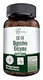 Potent Digestion Enhancement Enzymes for Indigestion Relief Gas Relief for Adults with Plant Based Enzymes Alpha Galactosidase Enzymes Increase Vital Nutrient Absorbency All Natural Veggie Capsules