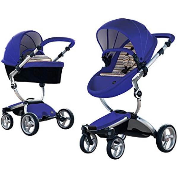 blue mima stroller