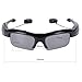 JINSERTA Bluetooth Headset Sunglasses Polarized Headphones with Stereo Handsfree Music Wireless Earbuds Sun Glasses for iPhone Samsung Galaxy HTC LG All Smart Phones PC Tablets (Black)